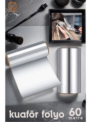 Hsnet Kuaför Saç Boyama Balyaj Folyo 60 mt - ALKHBY1869-3431