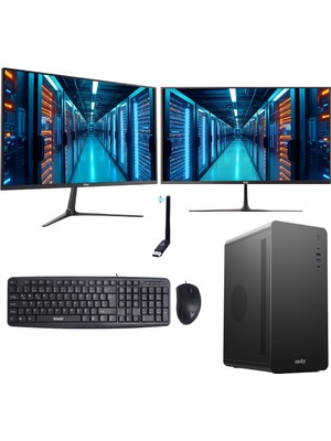 İzoly Desktop Y701 2x İ7-12700 16GB 512GB SSD 22"+ 22" Masaüstü Bilgisayar