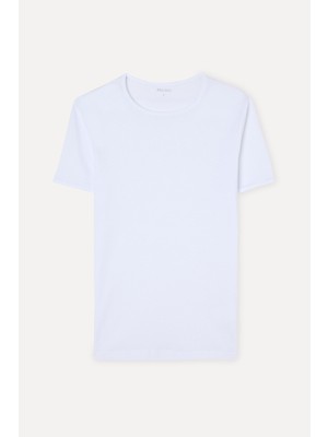 Mudo Erkek Lacivert Bisiklet Yaka T-Shirt