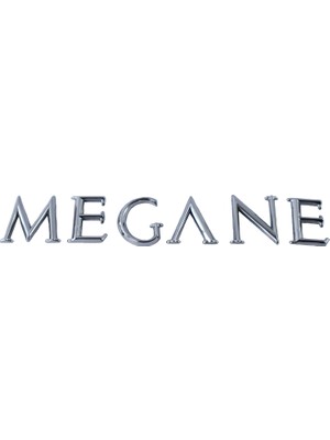 Moda Renault Megane 2 Kasa Megane2 Arka Bagaj Yazısı Krom Megane Yazı