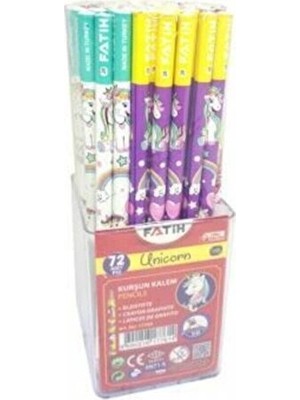 Fatih Kurşun Kalem Unicorn 17760 (72 Li Paket)