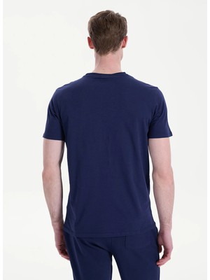 Limon Lacivert Erkek T-Shirt L6SM-TST9522