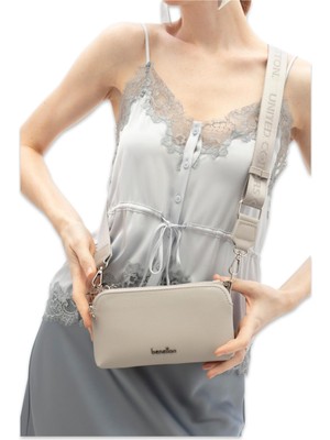 Benetton BNT_1806 11X19X8 Kol Sı Bej Kadın Çanta
