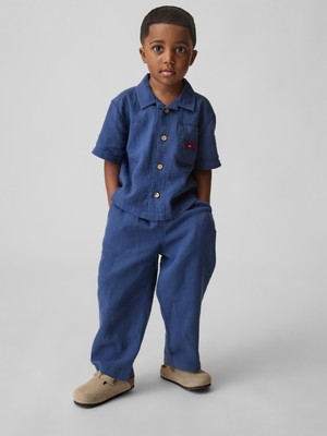 Gap Erkek Bebek Kobalt Mavisi Outfit Set