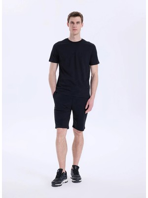 Limon Siyah Erkek T-Shirt L6SM-TST9522