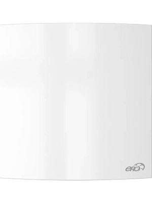 Ayas Havalandırma Ayas 125 mm (12,5 Cm) Klapeli Dekoratif Banyo Fanı (Quadro Beyaz 5c)