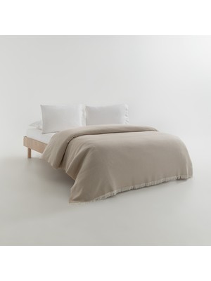 Yataş Colson Pamuklu Çift Kişilik Pike - Bej