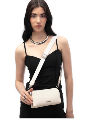 Benetton BNT_1806 11X19X8 Kol Sı Bej Kadın Çanta