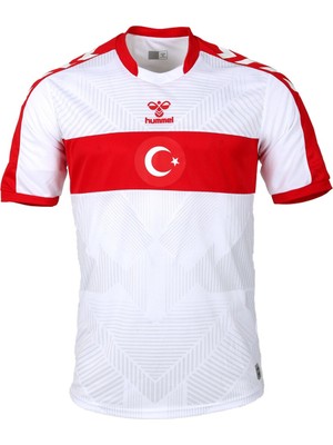 Hummel Orijinal Türkiye Beyaz Milli Takım Forma L Beden Yaz Mevsimi Özel Tasarım