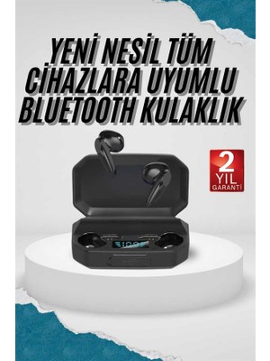 Zero Land Muratech Kulak Içi Bluetooth Kulaklık Rgb Işıklı Çift Mikrofonlu Ios/android Uyumlu Bt 5.2