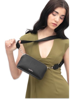 Benetton BNT_1806 11X19X8 Kol Sı Siyah Kadın Çanta