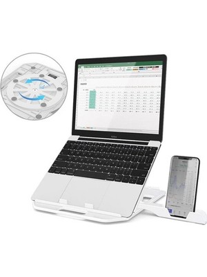 Kont Ally Yükseklik Ayarlı Dizüstü Laptop-Tablet Standı Telefon TUTUCU-(5775)