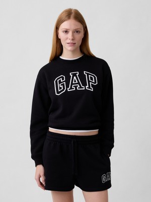 Gap Kadın Siyah Gap Logo Sweatshirt