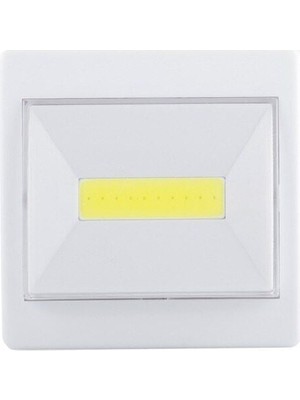 Pileli Store Peakstar PS-801 Cob Ledli Mıknatıslı Yapışkanlı Lamba