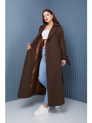 SahraAfra Parrot Trençkot Kadınoversize