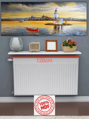 Feyza Design Petek Üstü Dresuar Uçan Raf 120X15
