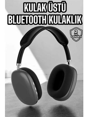 Zero Land Muratech P9 Plus Kulaklık Siyah Bluetooth Bağlantılı Kulak Üstü Kablosuz Anc Özelliği