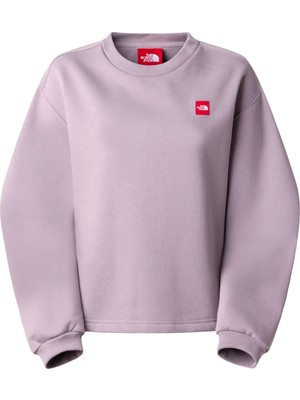 The North Face W Tnf Red Box Crew Kadın Sweatshirt NF0A8EFYG7O1