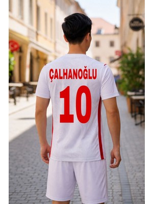 Bite Nose Türkiye Çalhanoğlu 10 Numara Yetişkin 2026/28 Milli Takım Forma T-Shirt Özel Tasarım Yeni Sezon