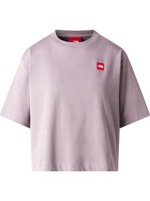 The North Face W Tnf Red Box S/s Boxy Tee Kadın Tişört NF0A8EG6G7O1
