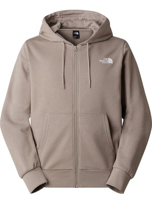 The North Face M Sımple Dome Lıght Regular Full Zıp Hoo Erkek Sweatshirt NF0A8GQ72MB1