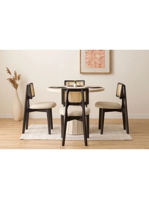 MAT HOME Zion Traverten Masa Takım