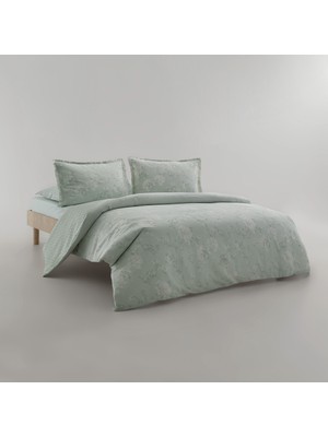 Yataş Elya Çift Kişilik Pamuk Saten Nevresım Takımı - Nil Yeşili