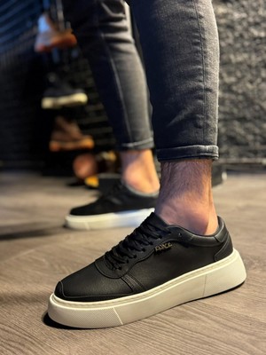 Luord-Store Günlük Ayakkabı Siyah (Beyaz Taban)