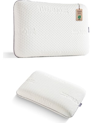 Viscotex Boyun Destekli Orta Sertlikte Ergonomik Yastık 56x37x12 cm, Tüm Uyku Pozisyonlarına Uygun, Double Jersey Kılıflı