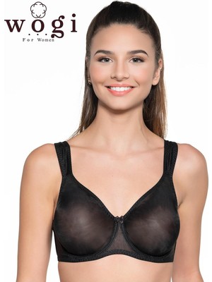 Wogi Wo&gi Paris Ince Tül Balenli Toparlayıcı Sütyen
