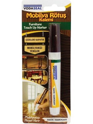 Luord-Store Mobilya Rötuş Kalemi Tekli Maun