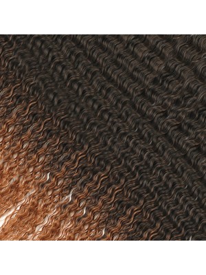 Luord-Store Rus Afro Daası / Siyah / Bakır Ombreli