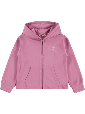 Civil Girls Sporty&cool Baskılı 10-13 Yaş Hırka - Pembe