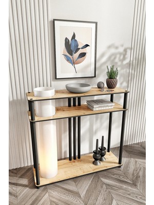 Feyza Design Garcıa Dresuar Lambader Safir Meşe