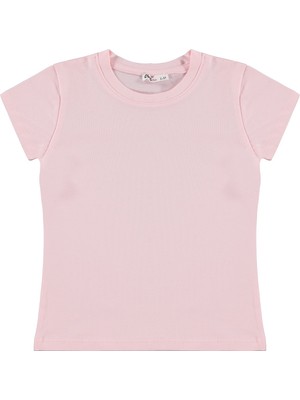 Civil Girls Basic 2-5 Yaş Tişört - Pembe