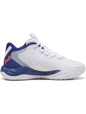 Puma Dagger 2 Jr Beyaz Çocuk Basketbol Ayakkabısı