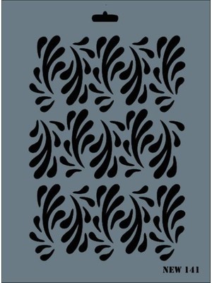 Luord-Store New Seri N-141 Stencil 35X25 cm