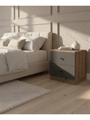 Gani Home Linea 2 Çekmeceli Komodin