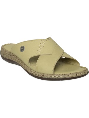 Mammamia D26YT-1355 Günlük Yeşil Kadın Terlik