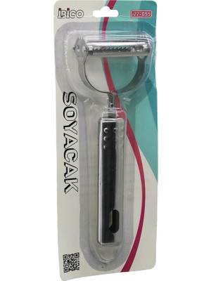 Savarga Metal Saplı  Çift Başlık Soyacak (4801)