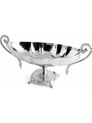 LuckyArt Dekoratif Klasik Kulplu Ayaklı Paslanmaz Çelik Gondol