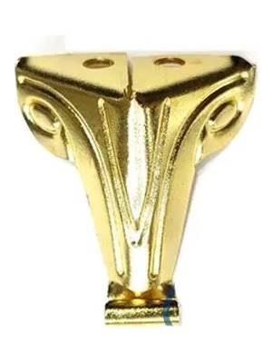 Luord-Store Sac Sandık Ayağı, Kutu Ayak 2,5 cm - Sarı, 100 Adet