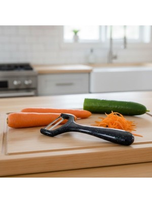 Savarga Solingen Çelik Küçük Boy Meyve Sebze Soyacak – Keskin Paslanmaz Soyucu Aparat (4801)