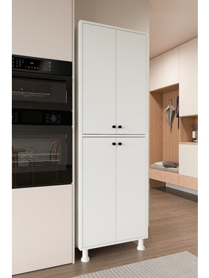 Gani Home Vento Çok Amaçlı Raflı Mutfak Dolabı 4 Kapak