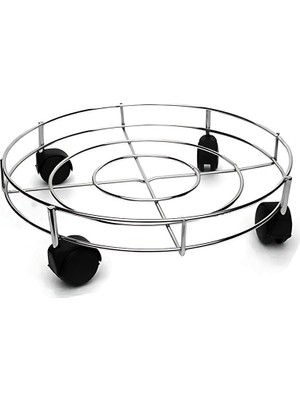 Savarga Krom Metal Tüp Çek - Damacana Altlık (4801)