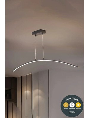 Lzy Avize Store 3 Renk Kıvrımlı Tavan Lambası Uzun-Toplantı Masası, Koridor Için Modern LED Aydınlatma