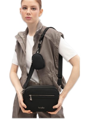 Benetton BNT_1819 17X20X7 Kol Sı Siyah Kadın Çanta