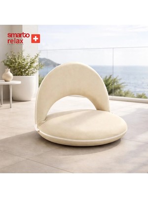 Smarto Relax Katlanabilir Minder— Taşınabilir, Dayanıklı,Kullanım, Bej,