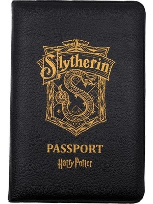 Sihir Dükkanı Slytherin Pasaport Kılıfı Lisanslı Deri