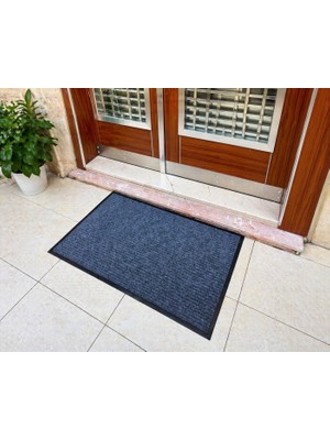 Dekoset Home Xt Nem ve Toz Alıcı Gri Dış Kapı Paspası 45X75